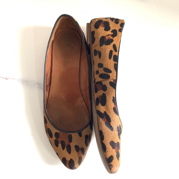 madewell cheetah flats